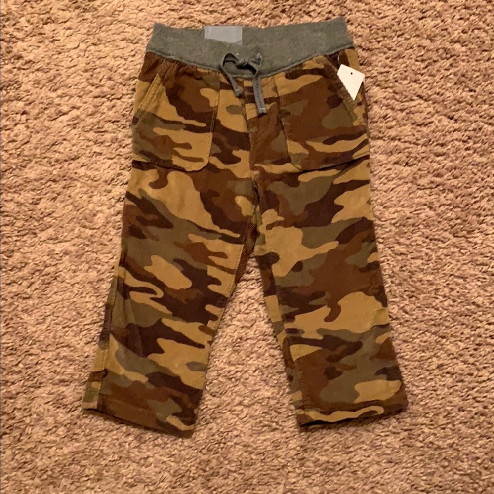 Baby Gap Corduroy Camo Pants